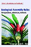 ECOLOGICAL ASSEMBLY RULES. Perspectives, advances, retreats