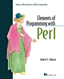 Elements of programming with Perl