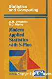 Modern applied statistics with S-Plus