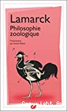 Philosophie zoologique (présentation et notes par André Pichot)
