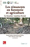Les rémanents en foresterie et agriculture : les branches : matériau d'avenir