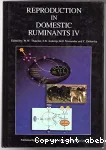 Reproduction in domestic ruminants. IV