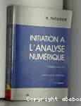 Initiation a l'analyse numrique. CNAM cours A