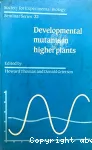 Developmental mutants in higher plants