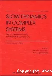 Slow dynamics in complex systems