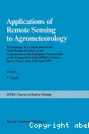 Applications of remote sensing to agromtorology