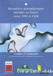 Retombes atmosphriques humides en France entre 1993 et 1998