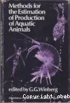 Methods for the estimation of production of aquatic animals