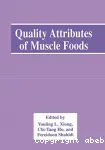 Quality attributes of muscle foods