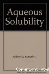 Aqueous solubility. Methods of estimation for organic compounds