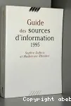 Guide des sources d'information