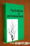 Agriculture et environnement