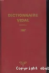 Dictionnaire Vidal 1987