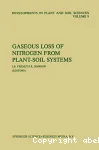 Gaseous loss of nitrogen from plant-soil systems