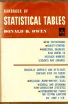 Handbook of statistical tables