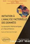 Initiation  l'analyse factorielle des donnes