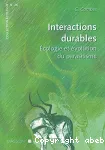 Intractions durables. Ecologie et volution du parasitisme