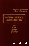 Food acceptance and nutrition