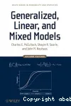 Generalized, linear, and mixed models