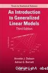 An introduction to generalized linear models