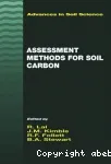 Assessment methods for soil carbon