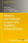 Advances and challenges in space-time modelling of natural events