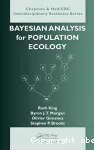 Bayesian analysis for population ecology