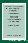 Defence mechanisms of plants