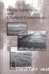 Humic substances and chemical contaminants