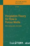 Percolation theory for flow in porous media