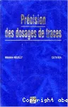 Prcision des dosages de traces. Rptabilit et limite de dtection