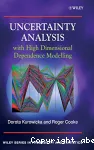 Uncertainty analysis with high dimensional dependence modelling