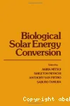 Biological solar energy conversion