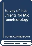 Survey of instruments for micromtorology