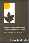 Modeling crop photosynthesis from biochemistry to canopy