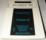 Igarss'92 : international space year : space remote sensing (2 vol.)