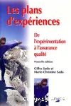 les plans d'expriences. De l'exprimentation  l'assurance qualit