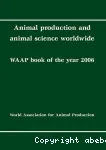 Animal production and animal science worldwide