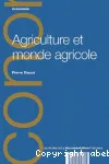 Agriculture et monde agricole