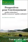 Prospectives pour l'environnement