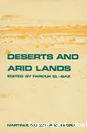 Deserts and arid lands. Remote sensing of earth resources and environment