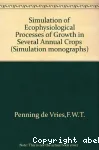 Simulation of ecophysiological processes of growth in several annual crops