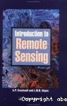 Introduction to remote sensing