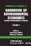 Handbook of environmental economics