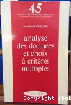 Analyse de donnes et choix  critres multiples