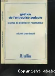 Gestion de l'entreprise agricole