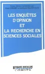 Les enqutes d'opinion et la recherche en sciences sociales