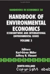 Handbook of Environmental Economics