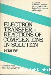 Electron transfer reactions of complex ions in solution