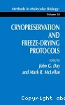 Cryoconservation and freeze-drying protocols